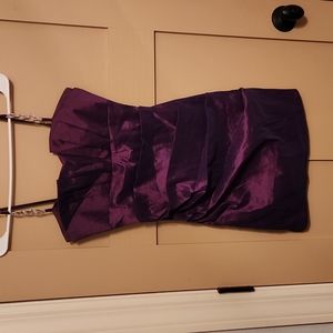 Size Medium Purple Mini Dress
